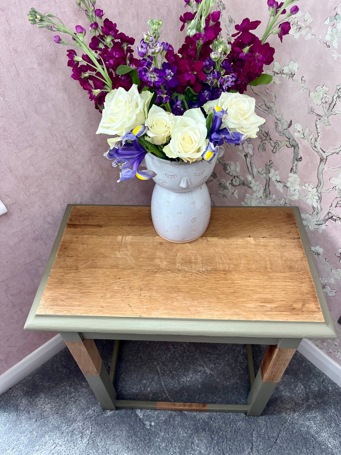 Restored third generation telephone table