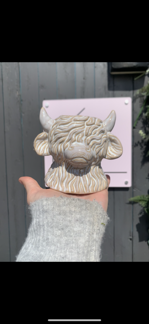 Highland Cow Planter - Image 2